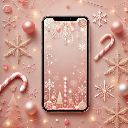 Pink Christmas Wallpapers
